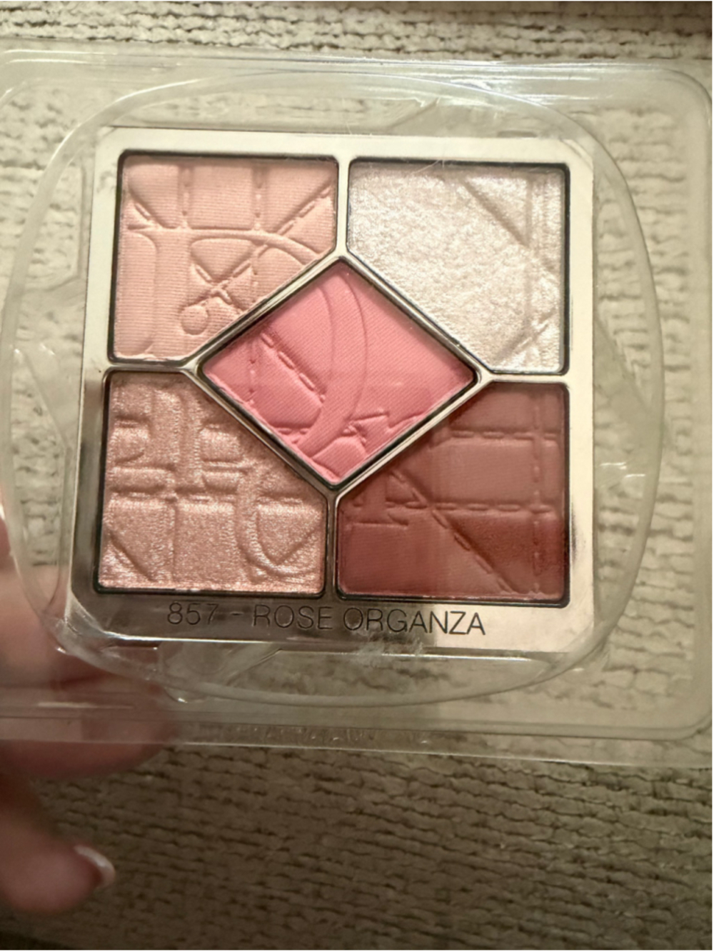 Dior 5 Couleurs Eyeshadow Palette 857 Rose Organza One Size Pink Brown